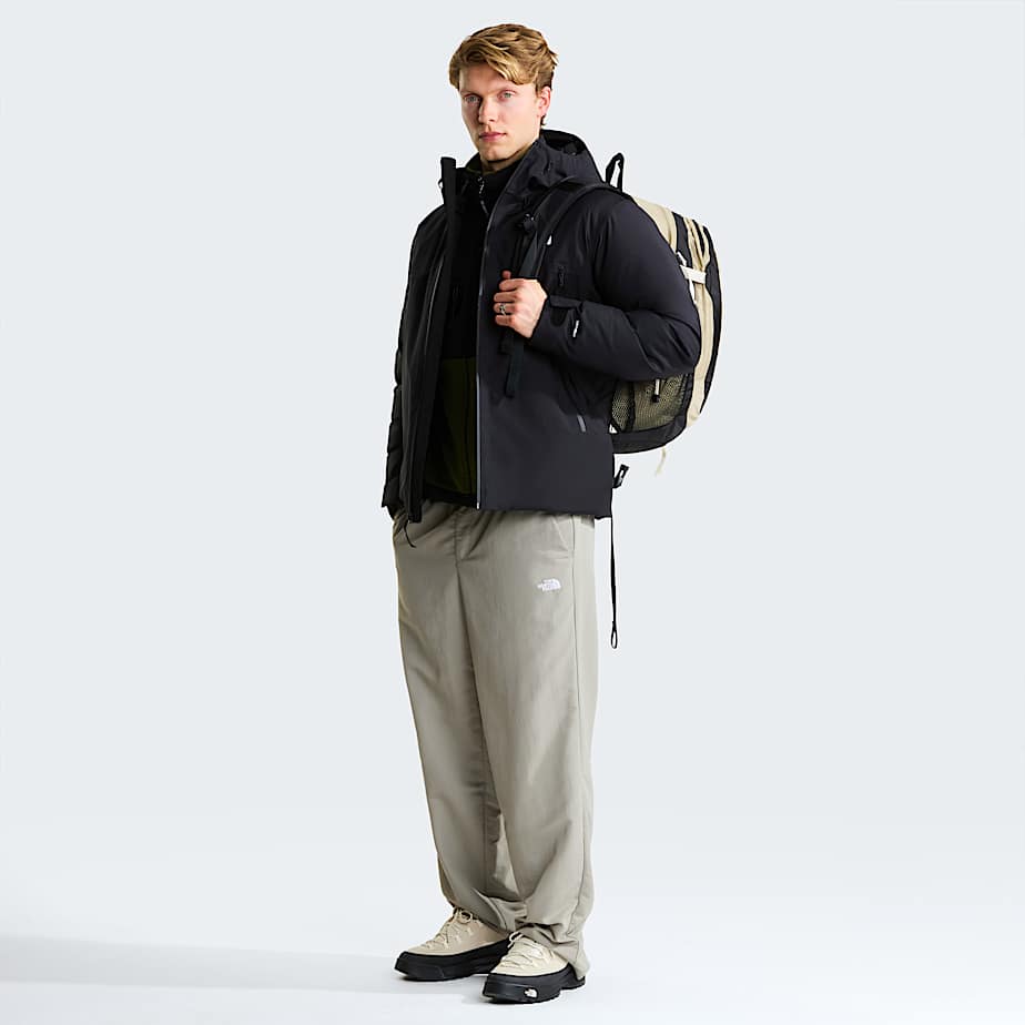 Mens Mountain Range Down Hooded Jacket TNF ALT1