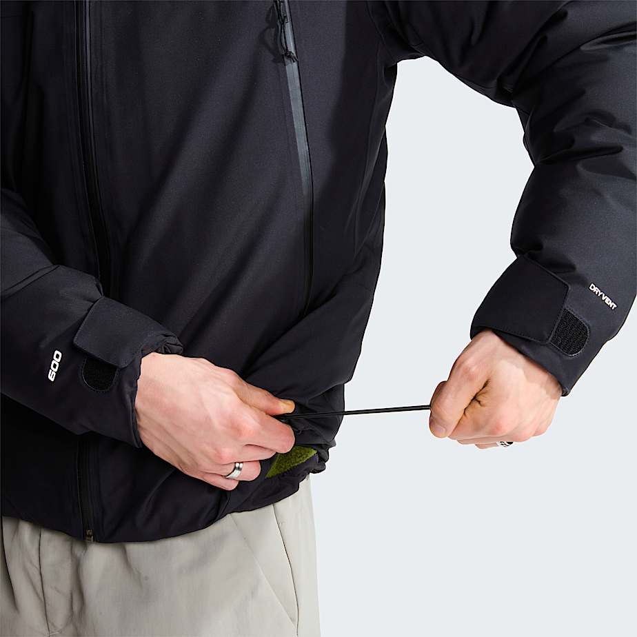 Mens Mountain Range Down Hooded Jacket TNF ALT6