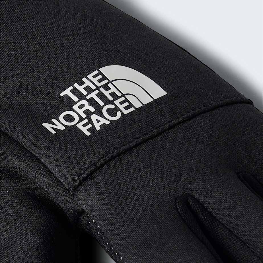 Mens Etip Gloves TNF TNF BlackTNF White ALT2