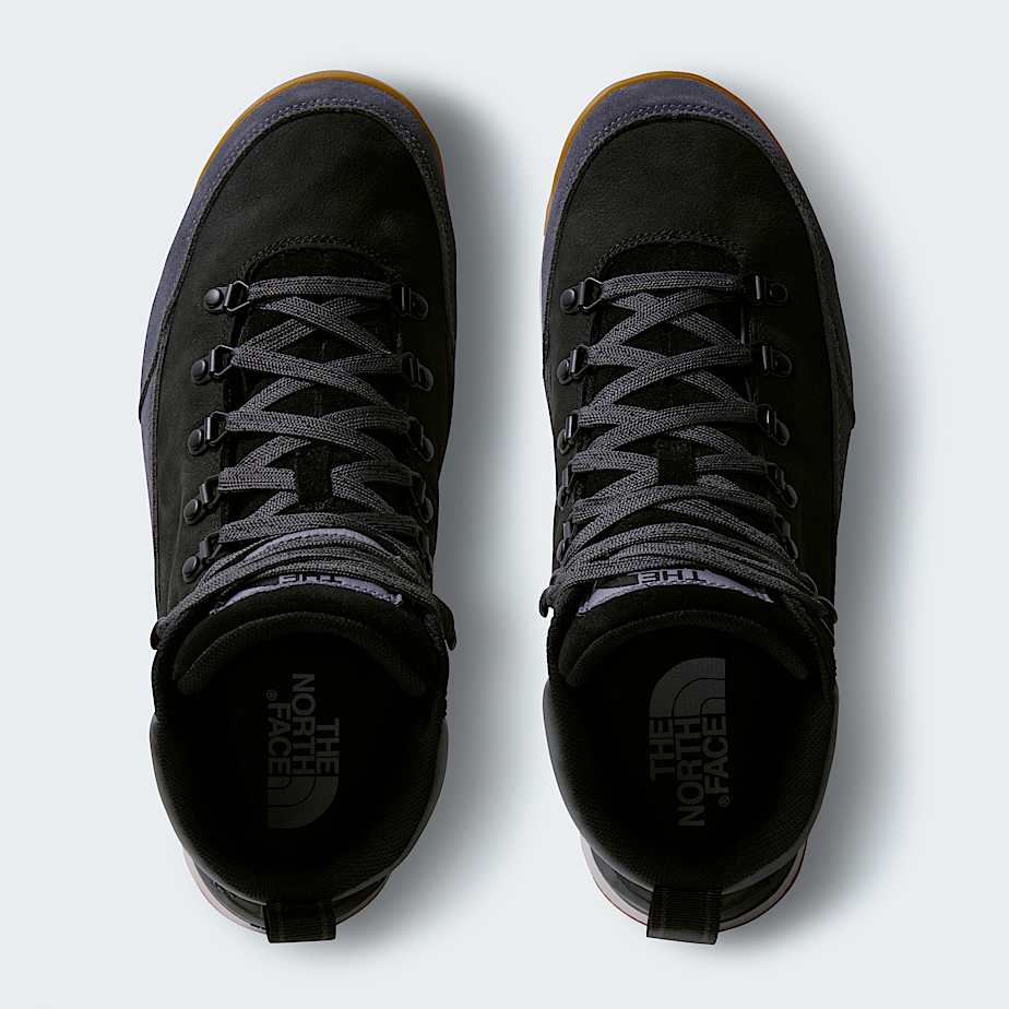 Chaussures montantes en cuir BackToBerkeley IV pour homme TNF TNF BlackAsphalt Grey ALT1