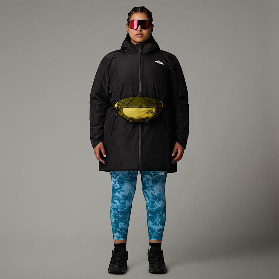 Parka de tamanho grande com isolamento Hikesteller para mulher TNF ALT3