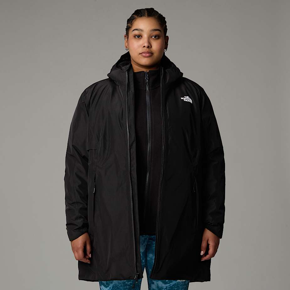 Parka de tamanho grande com isolamento Hikesteller para mulher TNF ALT5