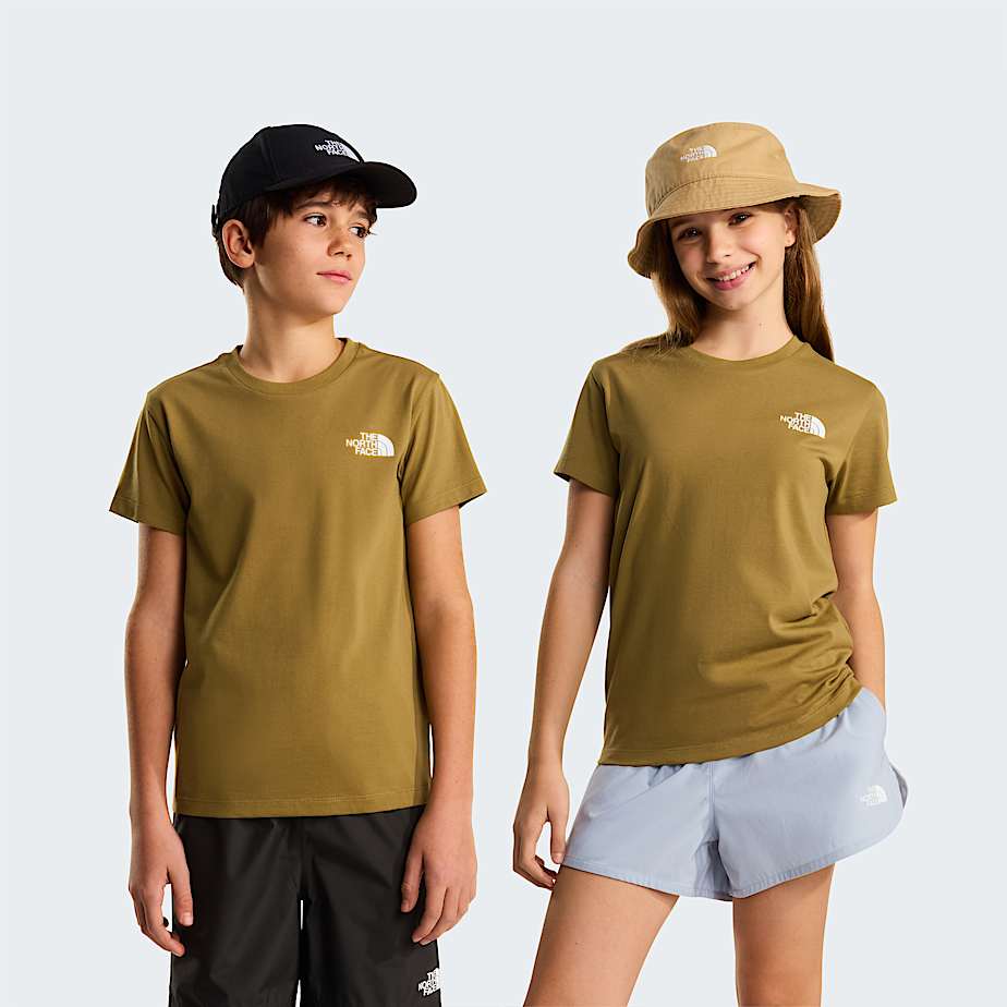 Teens Simple Dome TShirt TNF Cedar HERO