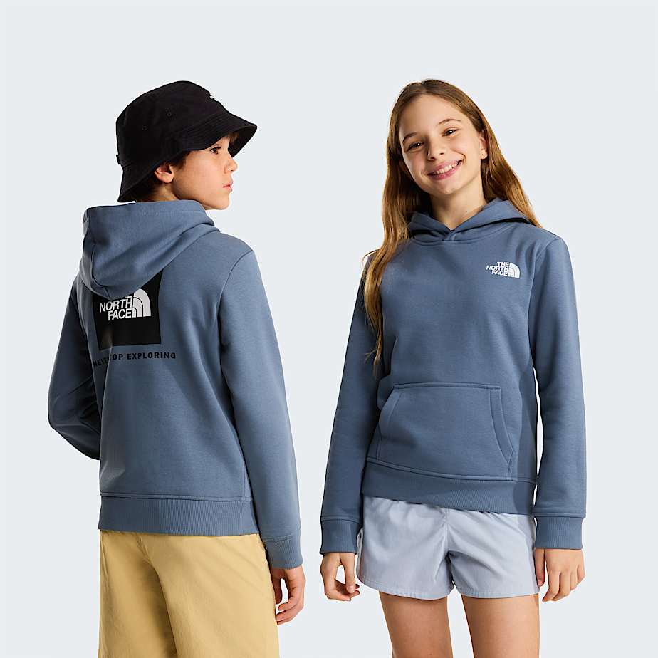 Sweat  capuche NSE Box pour enfant TNF Granite Grey HERO