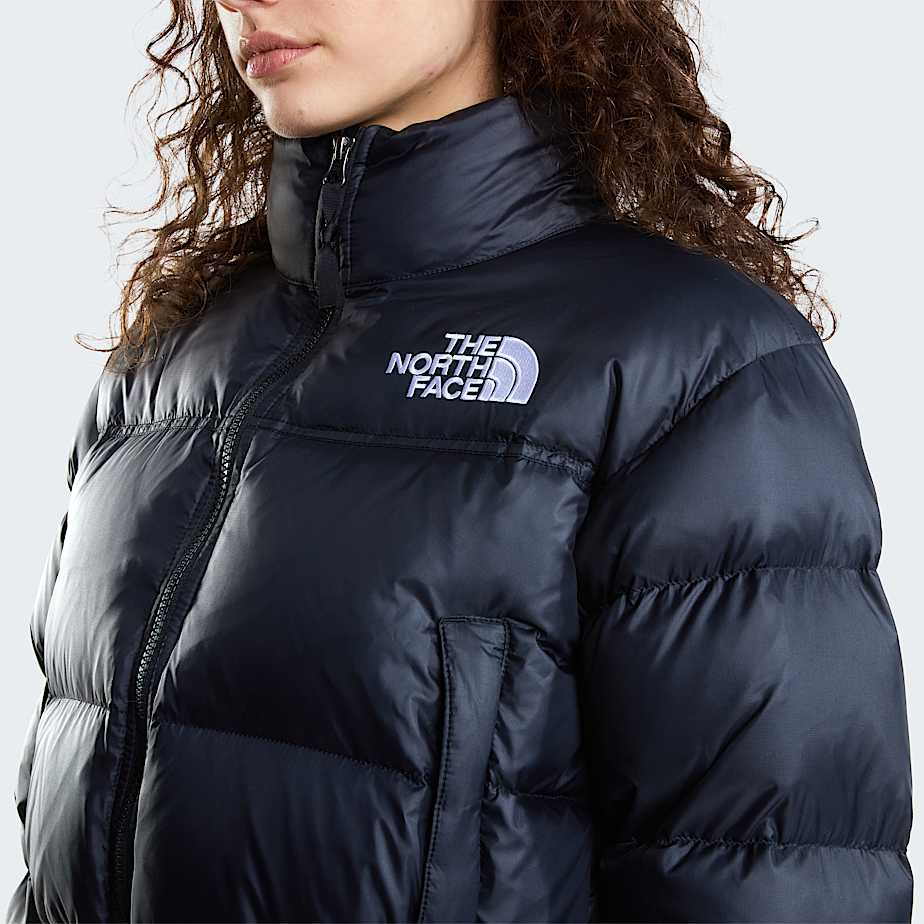 Womens Nuptse Short Jacket TNF TNF BlackTNF BlackRecycled Down ALT5