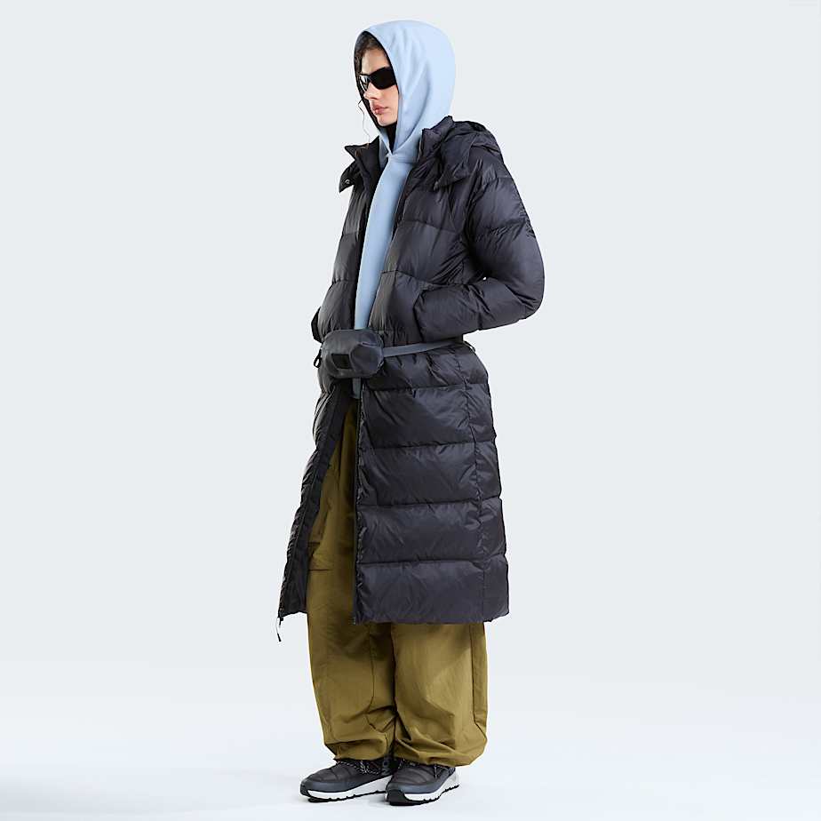 Parka lungo in piumino con cappuccio Hydrenalite City da donna TNF TNF Black ALT1