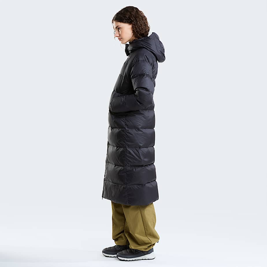 Parka lungo in piumino con cappuccio Hydrenalite City da donna TNF TNF Black ALT2