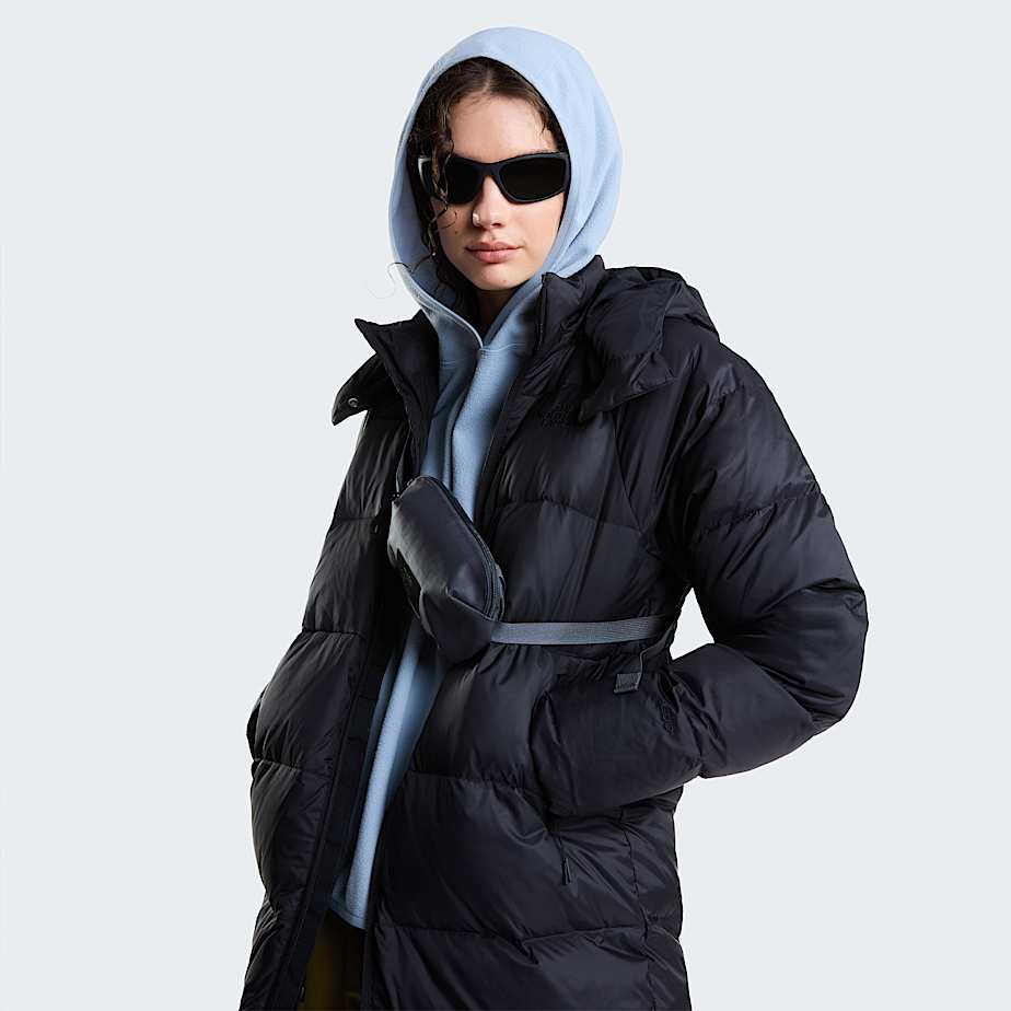 Parka lungo in piumino con cappuccio Hydrenalite City da donna TNF TNF Black ALT11