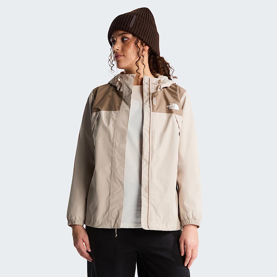 Veste impermable Antora pour femme TNF Timeless TaupeGarnet ALT4