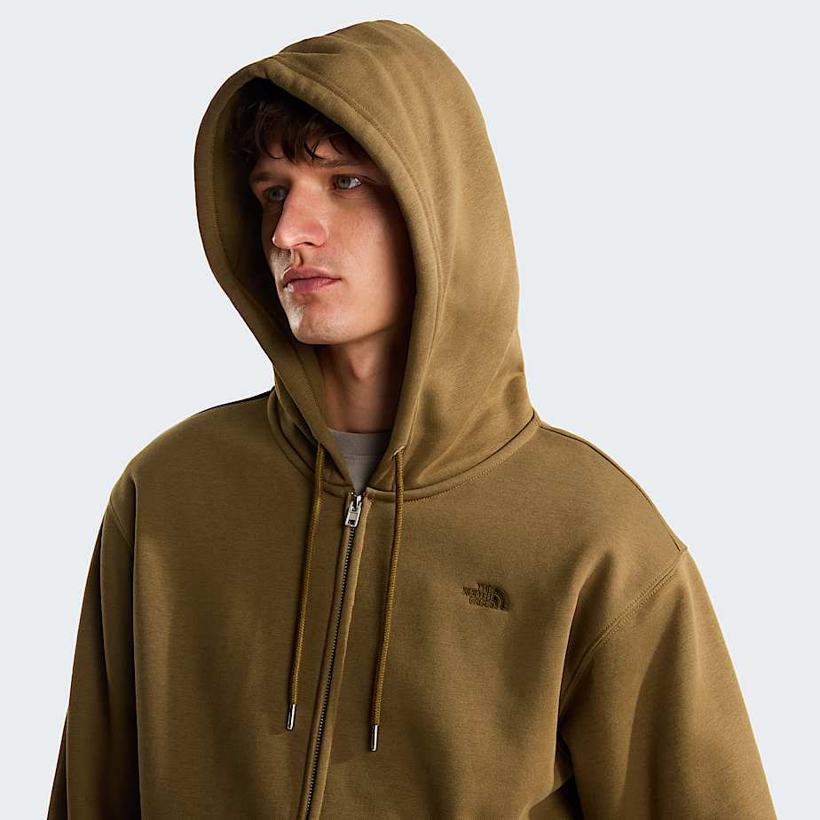 Sudadera con capucha y cremallera completa TNF Essential Simple Dome para hombre TNF ALT5