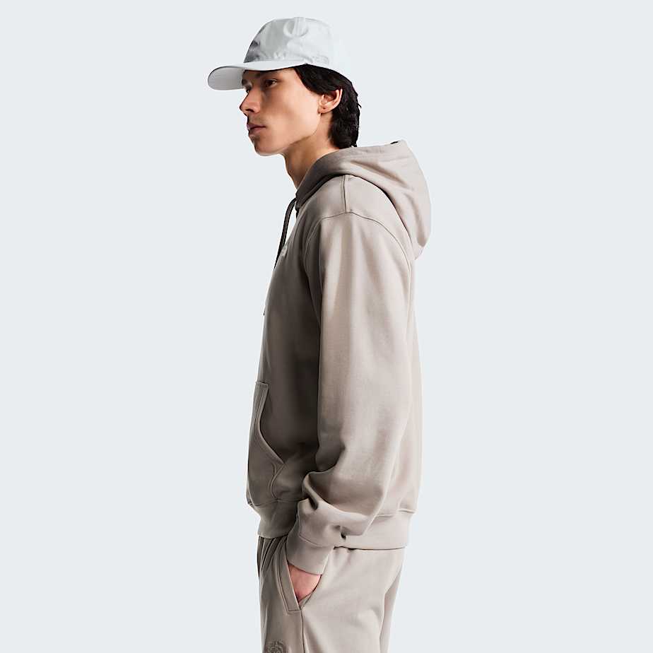 Sudadera holgada con capucha en tejdo de rizo TNF Essential Simple Dome para hombre TNF ALT2