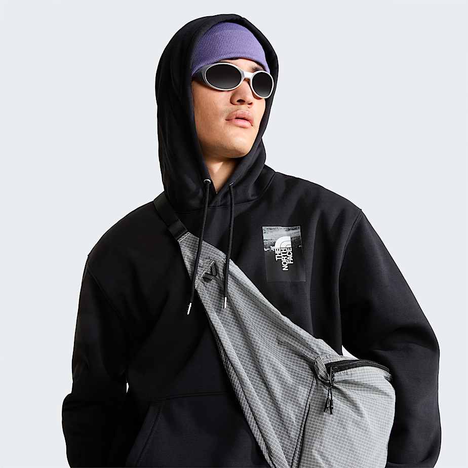 Mens Apex 75 Collage Relaxed Hoodie TNF ALT7