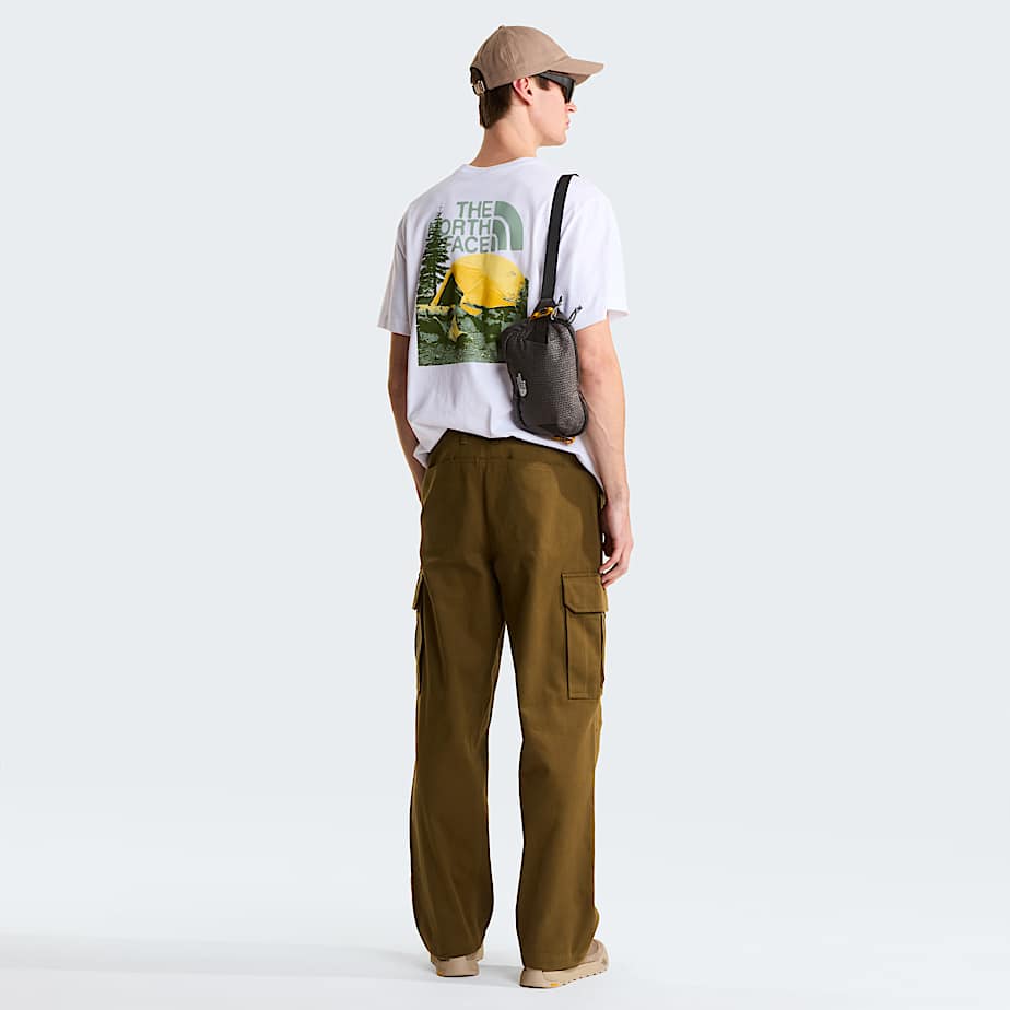 Mens Pitch A Tent Relaxed TShirt TNF ALT2