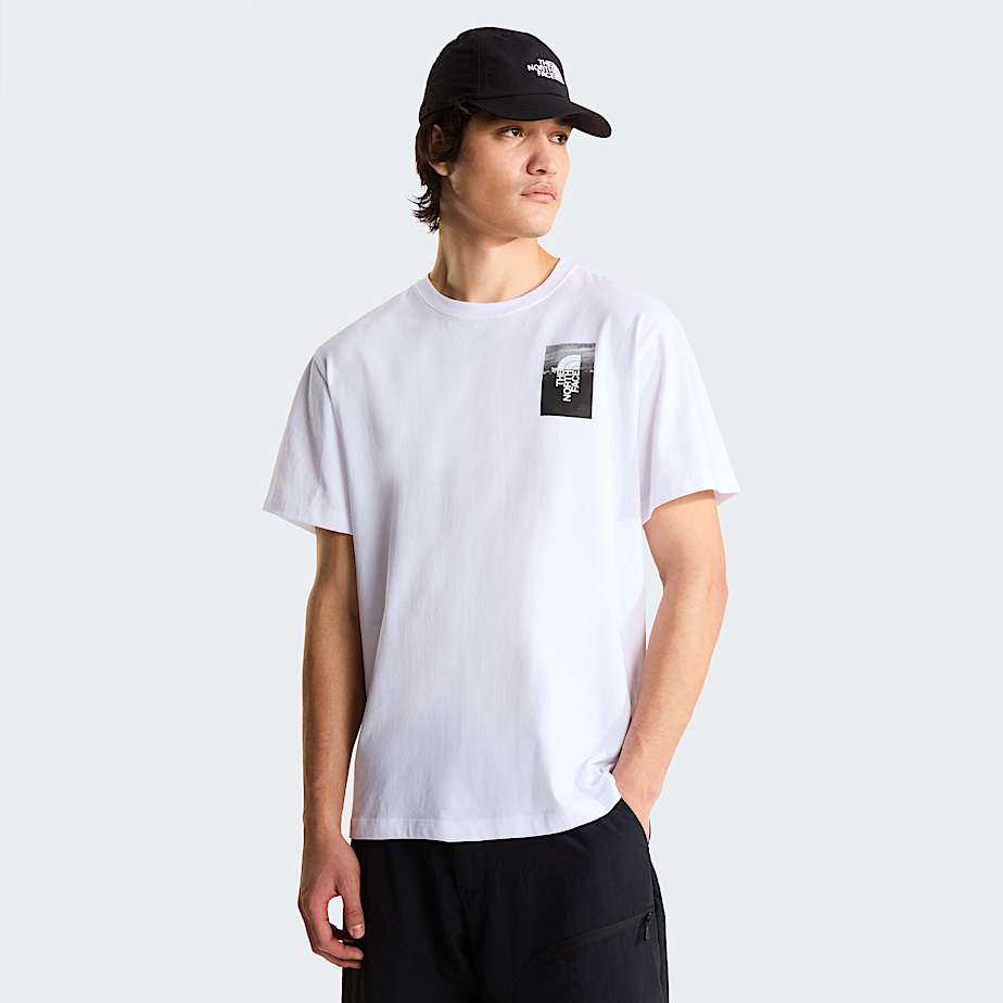 Mens Apex 75 Collage Relaxed TShirt TNF ALT1