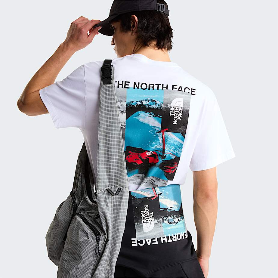 Mens Apex 75 Collage Relaxed TShirt TNF ALT6