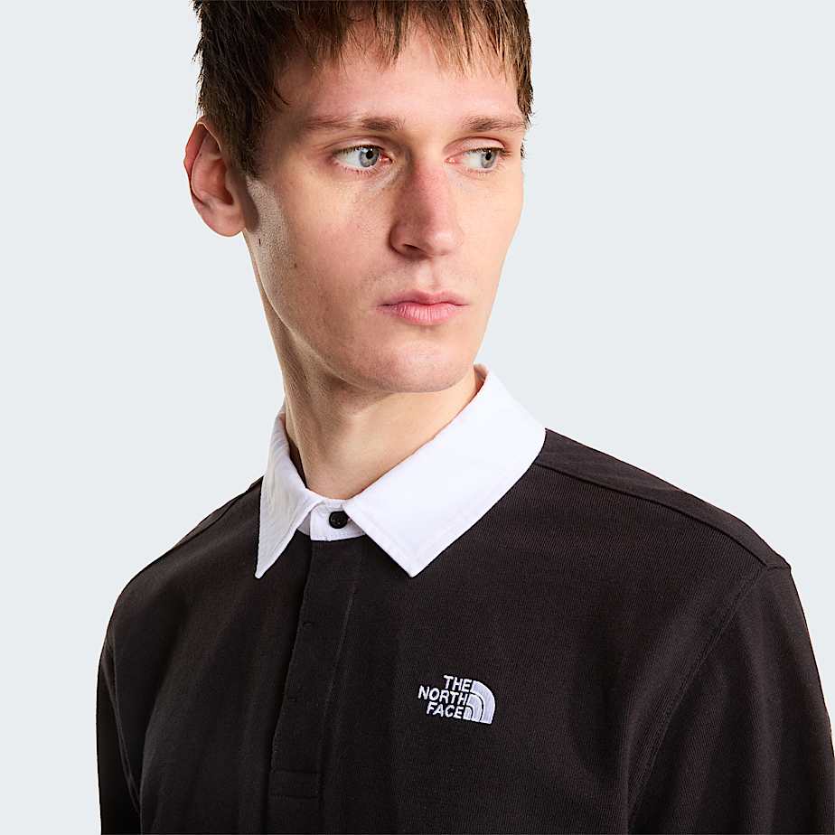 Mens Vista LongSleeve Rugby Shirt TNF ALT4