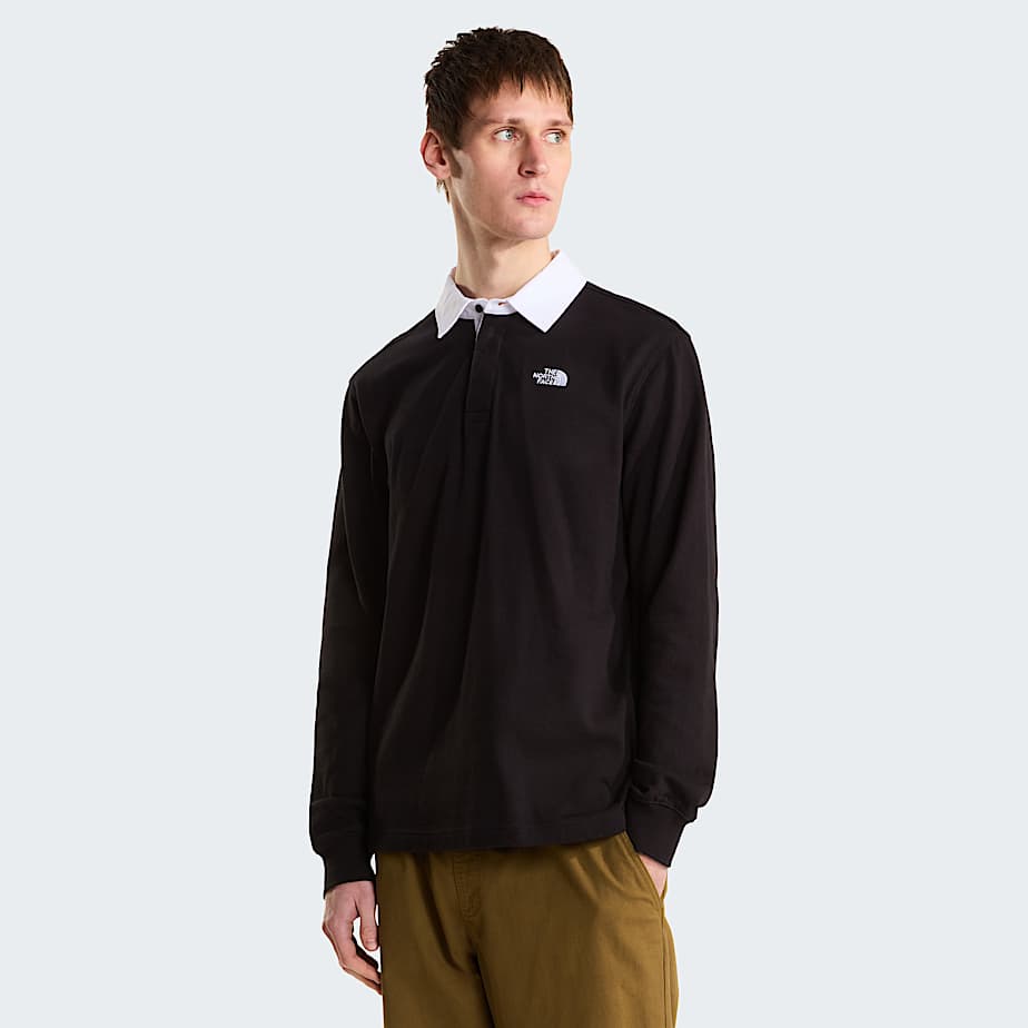 Mens Vista LongSleeve Rugby Shirt TNF HERO