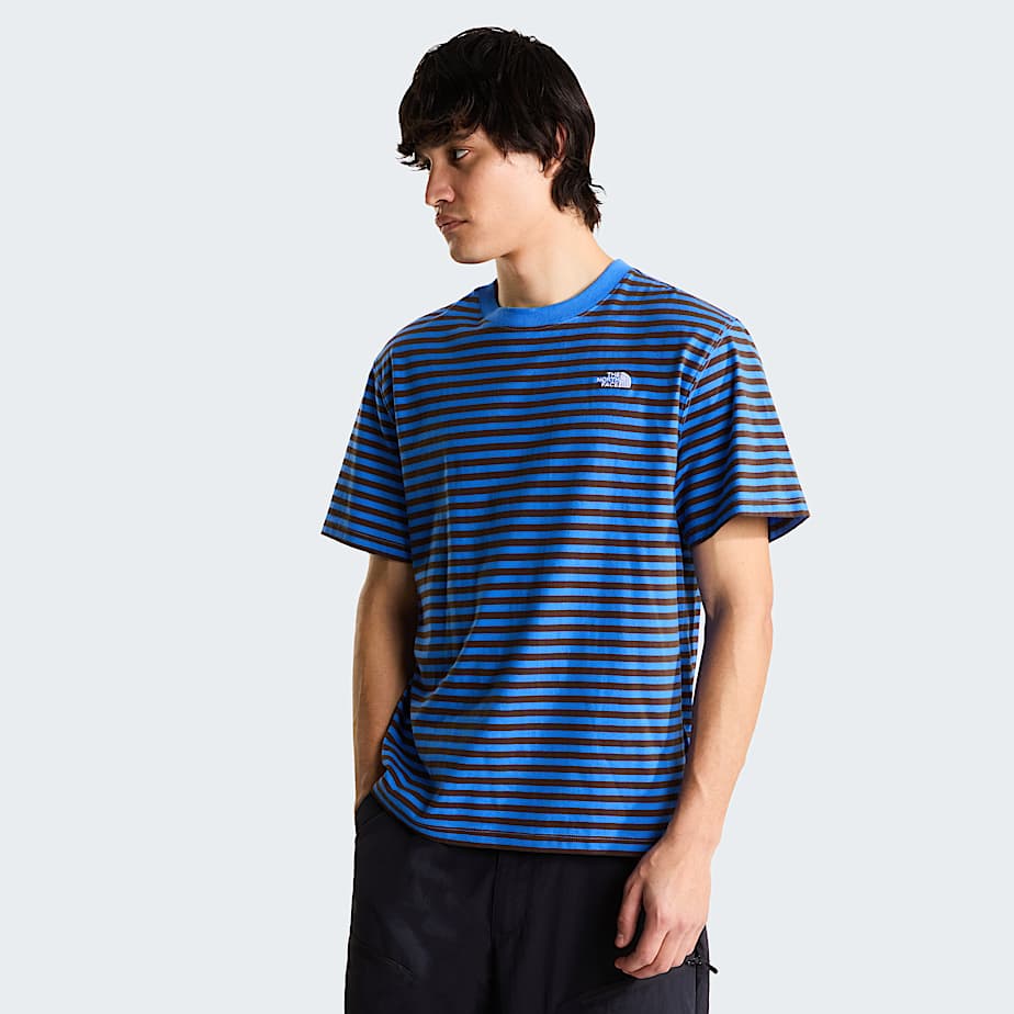 Mski Tshirt w paski Vista TNF HERO