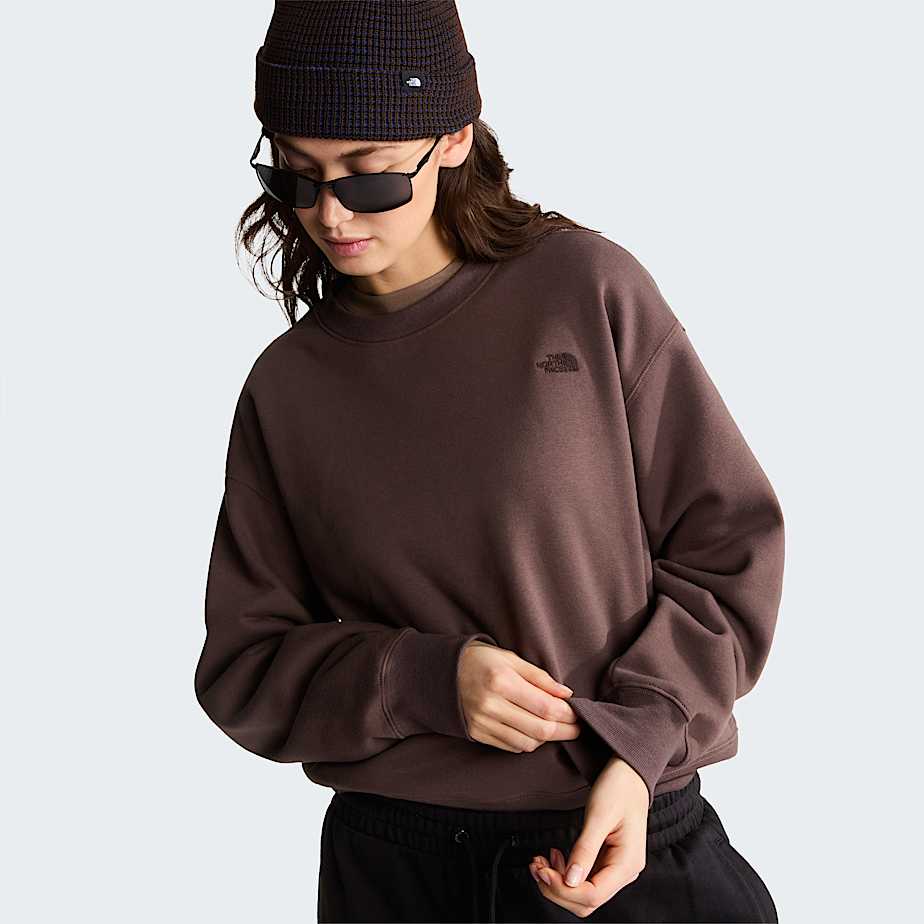 Felpa oversize TNF Essential Simple Dome Boxy da donna TNF ALT5