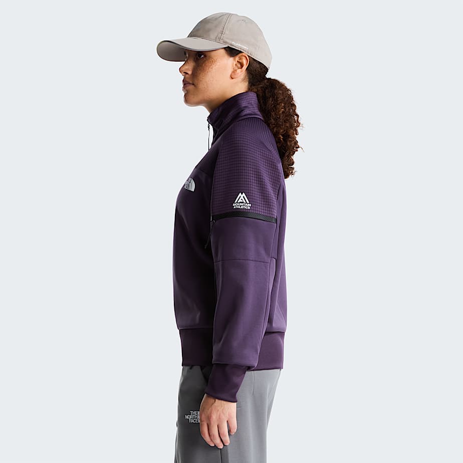 Damski polar z zamkiem o dugoci 14 Mountain Athletics 20 TNF ALT2