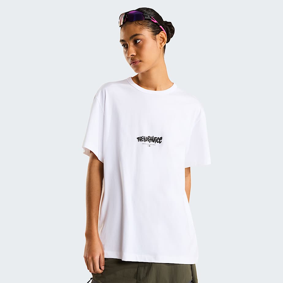 Unisex TNF Tag Logo Play TShirt mit lockerer Passform TNF ALT13