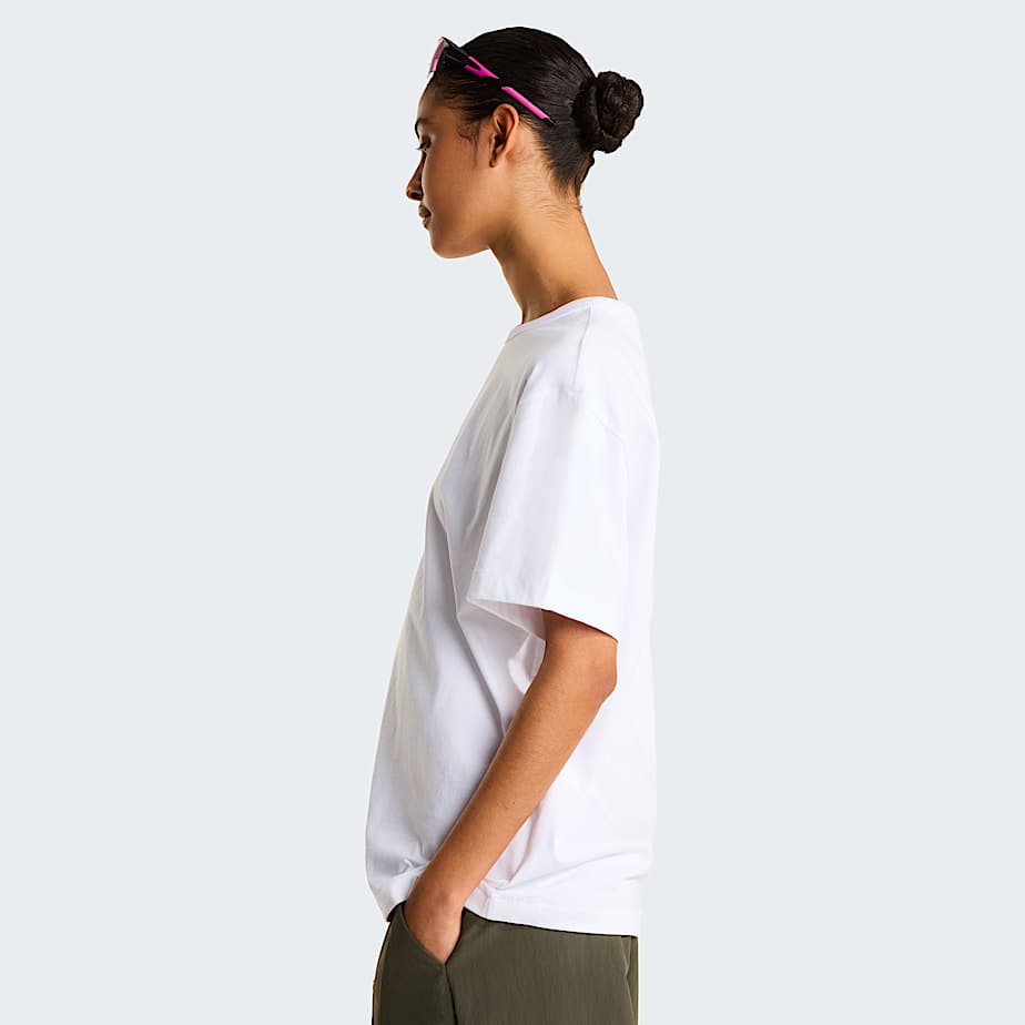 Unisex TNF Tag Logo Play TShirt mit lockerer Passform TNF ALT15