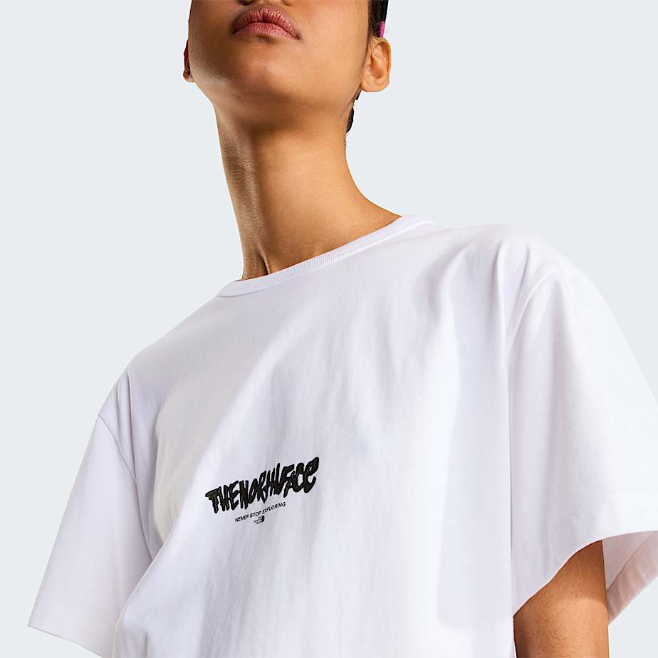 Unisex TNF Tag Logo Play TShirt mit lockerer Passform TNF ALT16