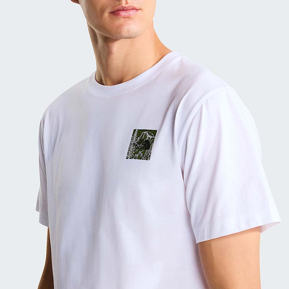 Camiseta recta con estampado grfico Monte para hombre TNF ALT4
