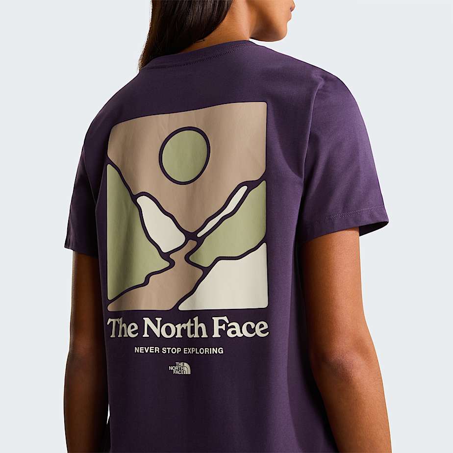 Tshirt Monte Regular con grafica da donna TNF ALT5