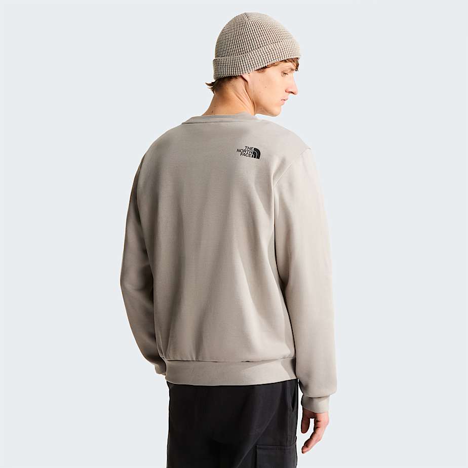 Felpa Box Half Dome Regular da uomo TNF ALT3