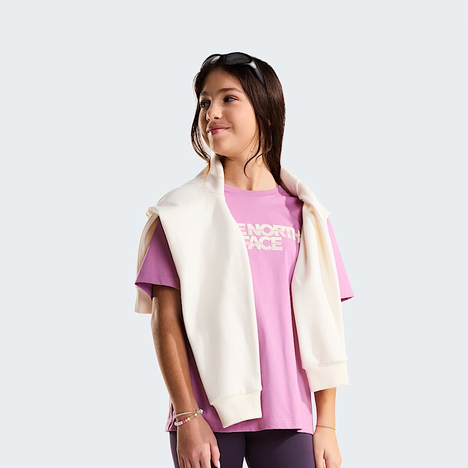 Tshirt Graphic dcontract Chalbi pour enfant TNF ALT4