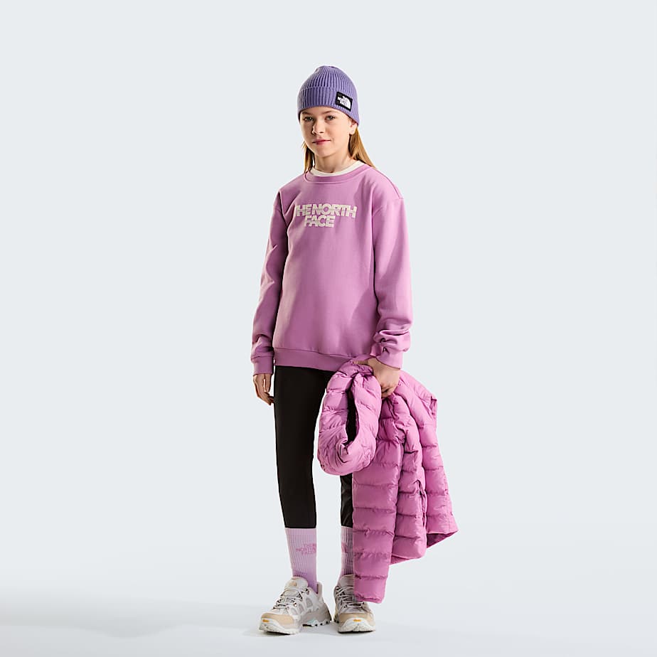 Sweat graphique dcontract Chalbi pour fille TNF ALT1