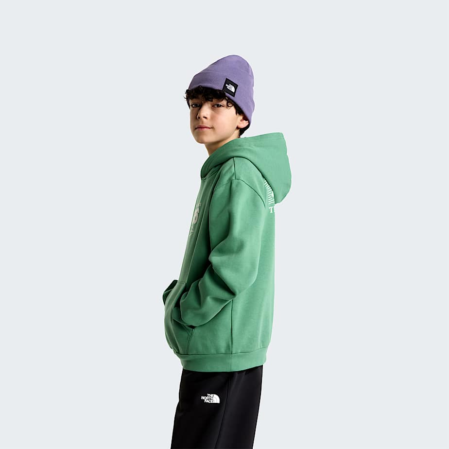 Sweat  capuche graphique dcontract Track pour enfant TNF ALT3
