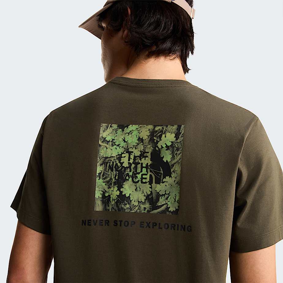 Mens Yosemite Oak Box NSE Regular TShirt TNF ALT5