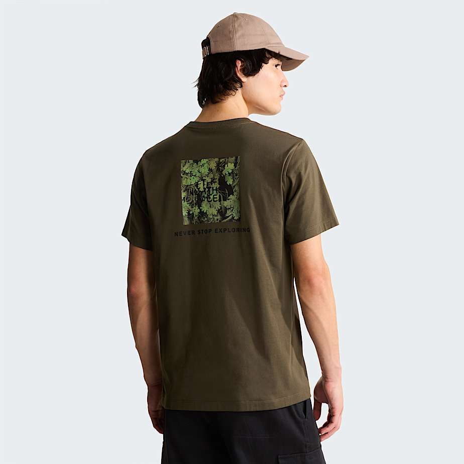 Mens Yosemite Oak Box NSE Regular TShirt TNF HERO