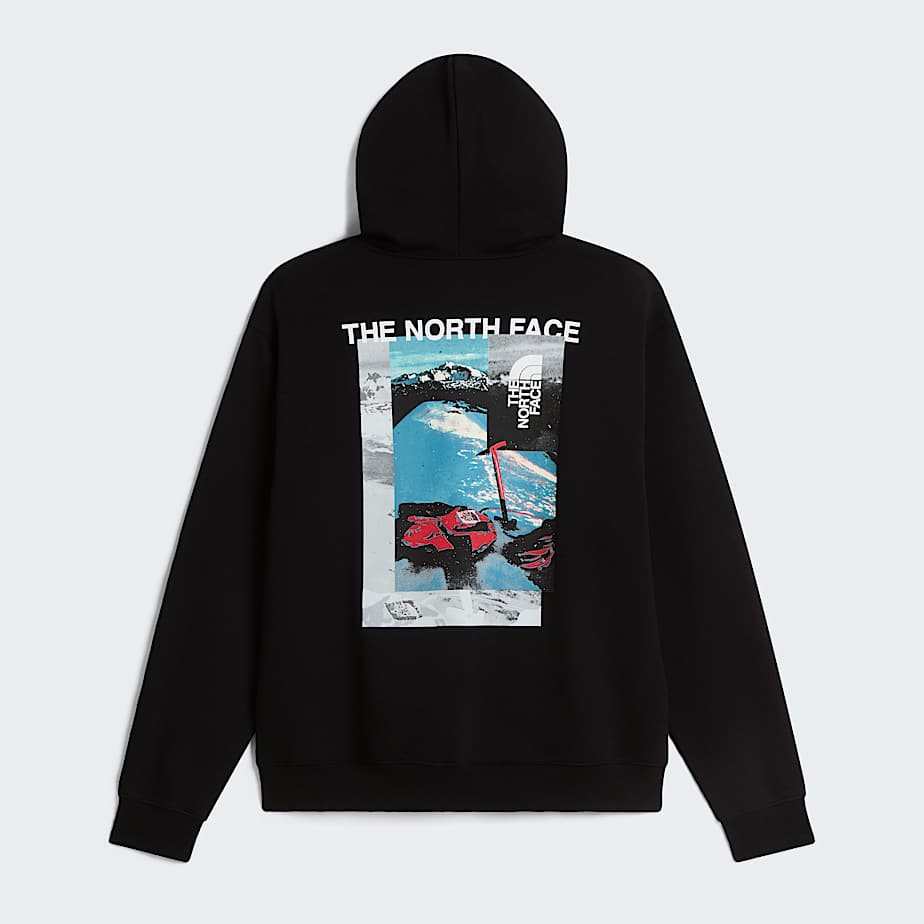 Mens Apex 75 Collage Relaxed Hoodie TNF ALT31