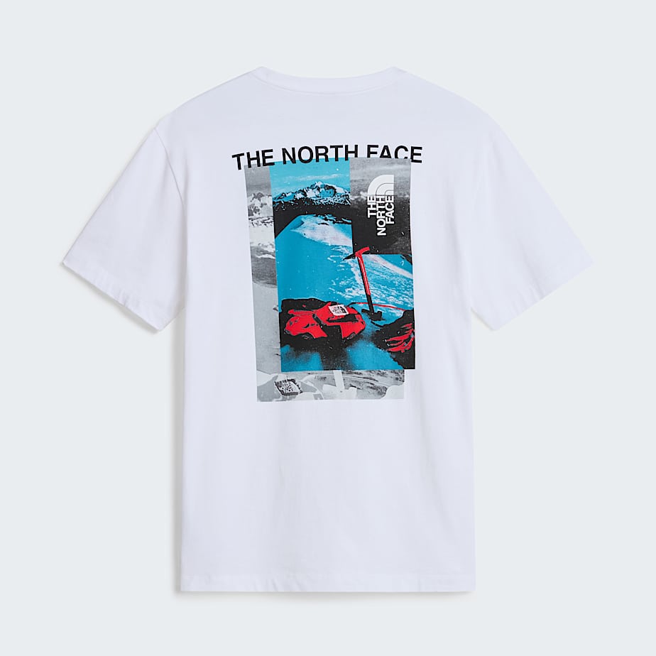 Mens Apex 75 Collage Relaxed TShirt TNF ALT31