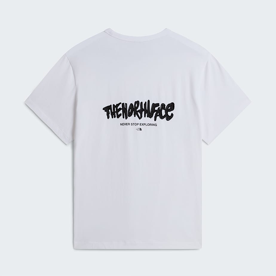 Unisex TNF Tag Logo Play TShirt mit lockerer Passform TNF HERO