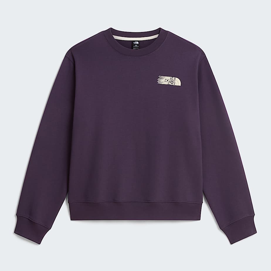 Felpa Retro Trail Relaxed con grafica da donna TNF ALT30