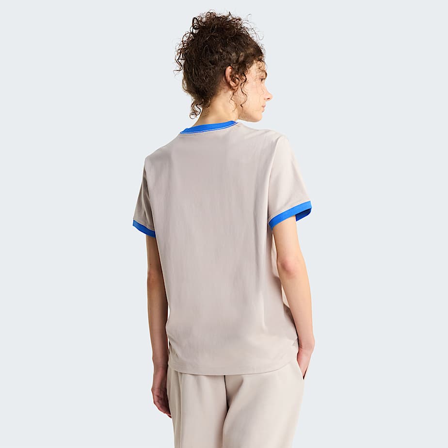 Tshirt Explore Fonts Relaxed con grafica da donna TNF ALT3