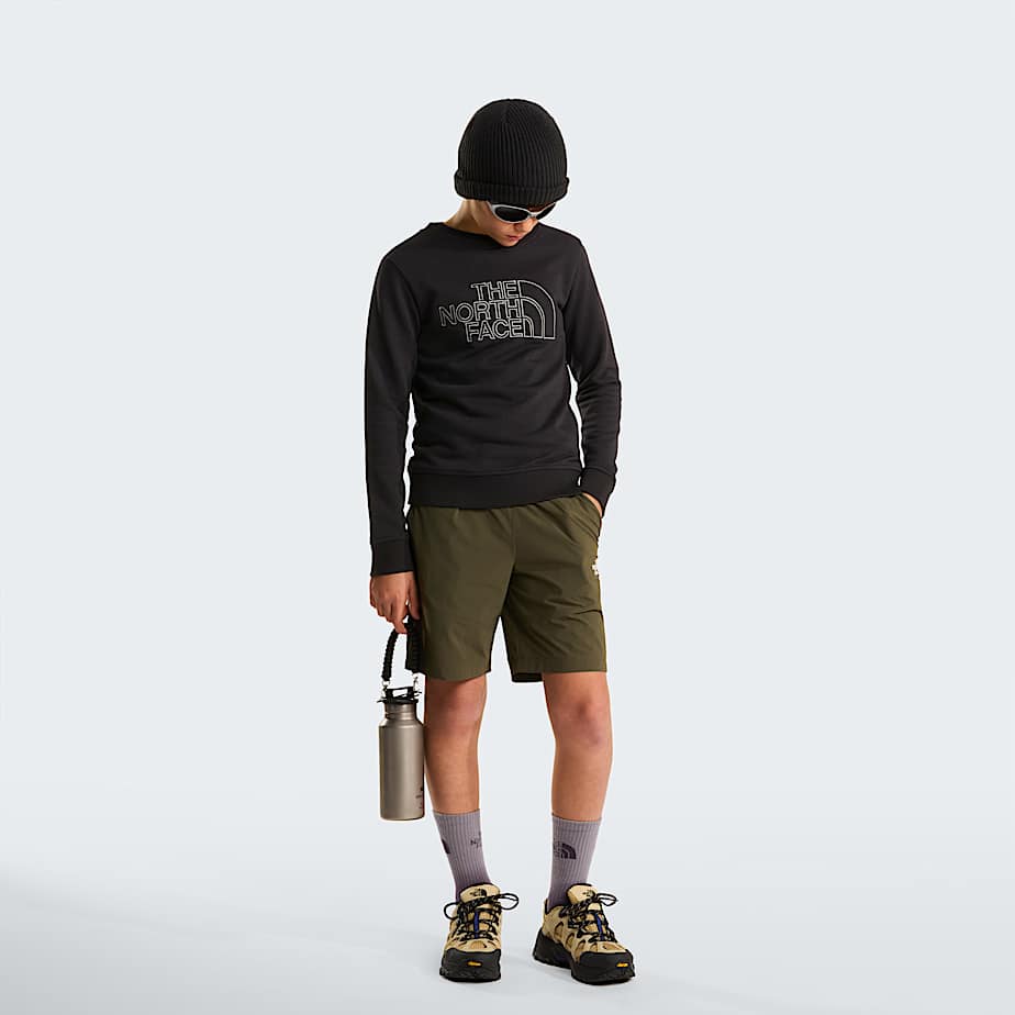 Drew Peak Crew Neck Sweatshirt Junior TNF ALT1