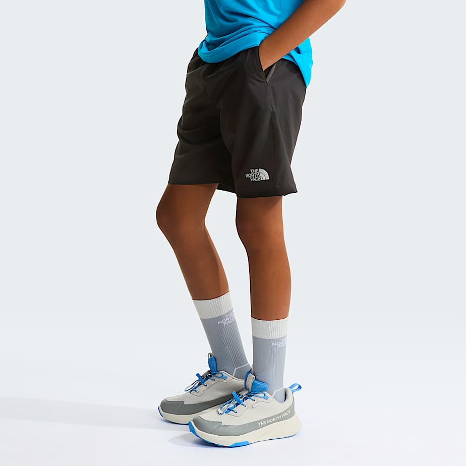 Teens 247 Shorts TNF TNF BlackAsphalt Grey ALT2