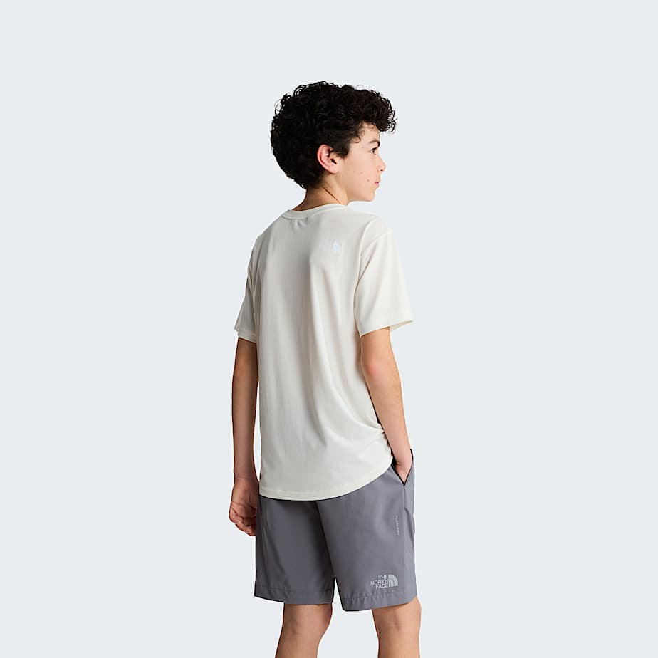 Teens 247 TShirt TNF White Dune ALT3