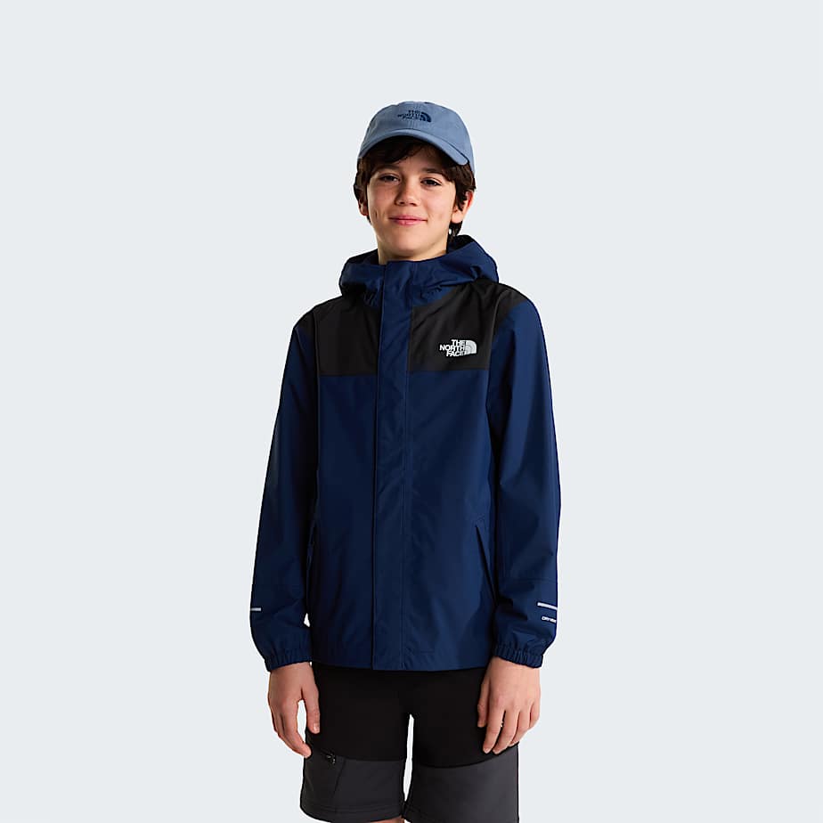 Boys Antora Rain Jacket TNF Summit Navy HERO