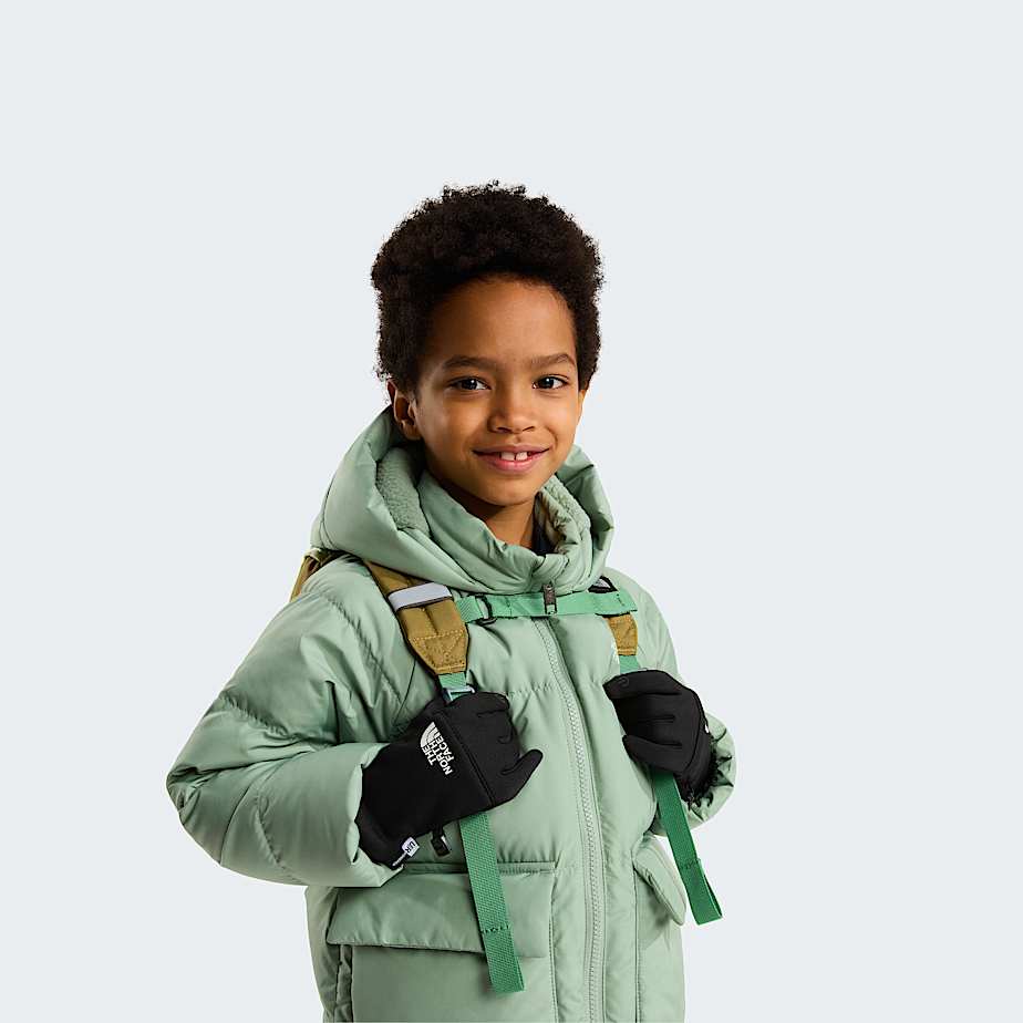 Kids Recycled Etip Gloves TNF TNF Black ALT1