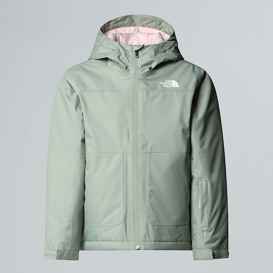 Girls Freedom Insulated Jacket TNF Slate Moss HERO