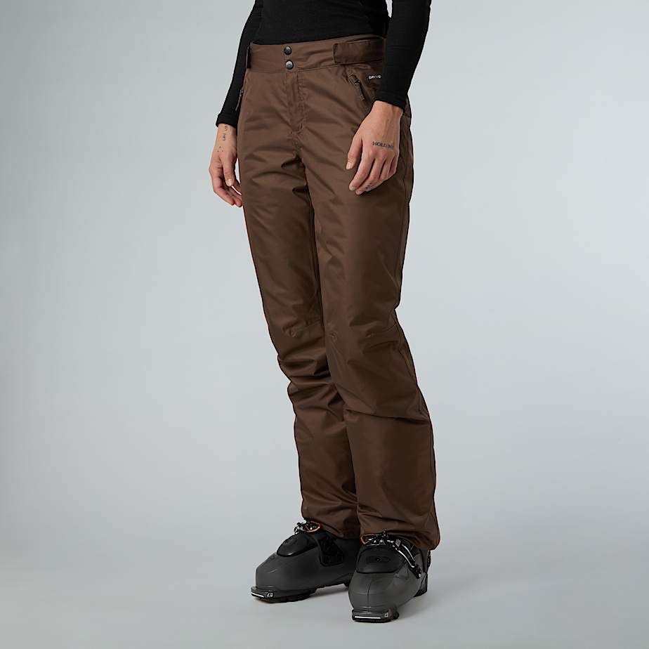 Womens Sally Insulated Trousers TNF Smokey Brown ALT4