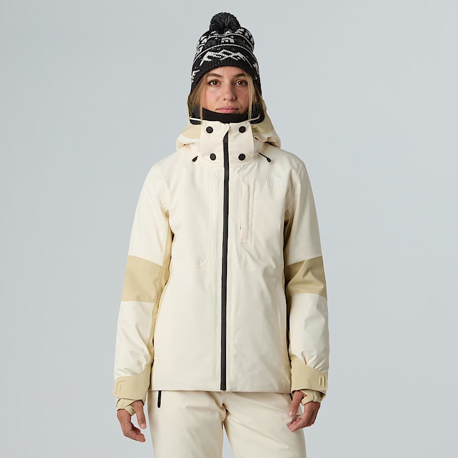 Womens Lenado Jacket TNF White DuneGravel ALT4