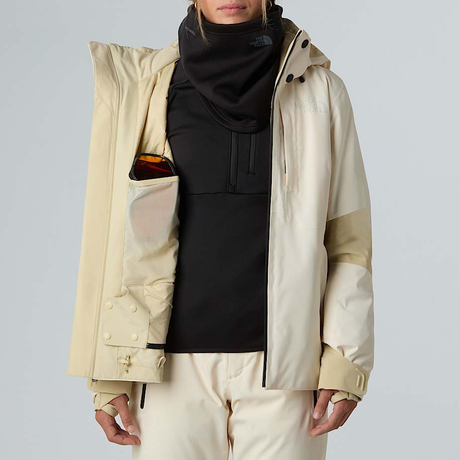 Womens Lenado Jacket TNF White DuneGravel ALT16