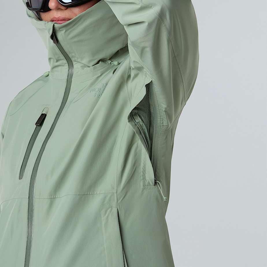 Womens Descendit Jacket TNF Slate Moss ALT10